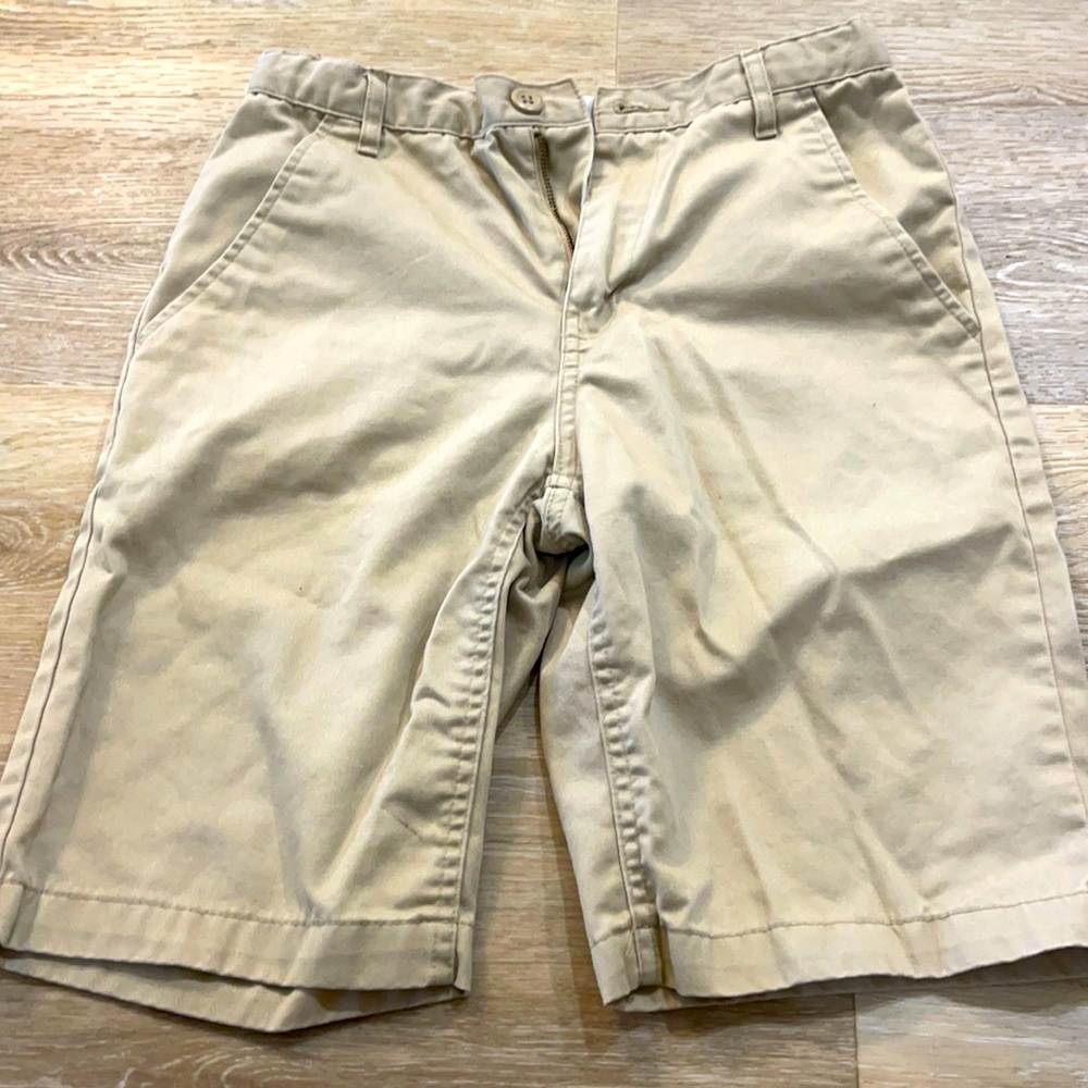 Boys khaki shorts